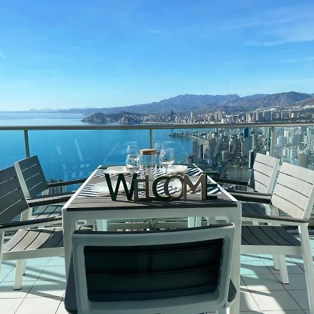 ベニドルムSkyline 41 Gran Lujo, Terraza Grande Y Vistas Al Mar - Planta 41アパートメント エクステリア 写真