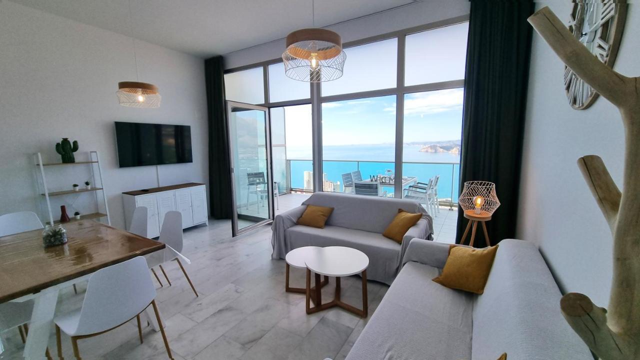 ベニドルムSkyline 41 Gran Lujo, Terraza Grande Y Vistas Al Mar - Planta 41アパートメント エクステリア 写真
