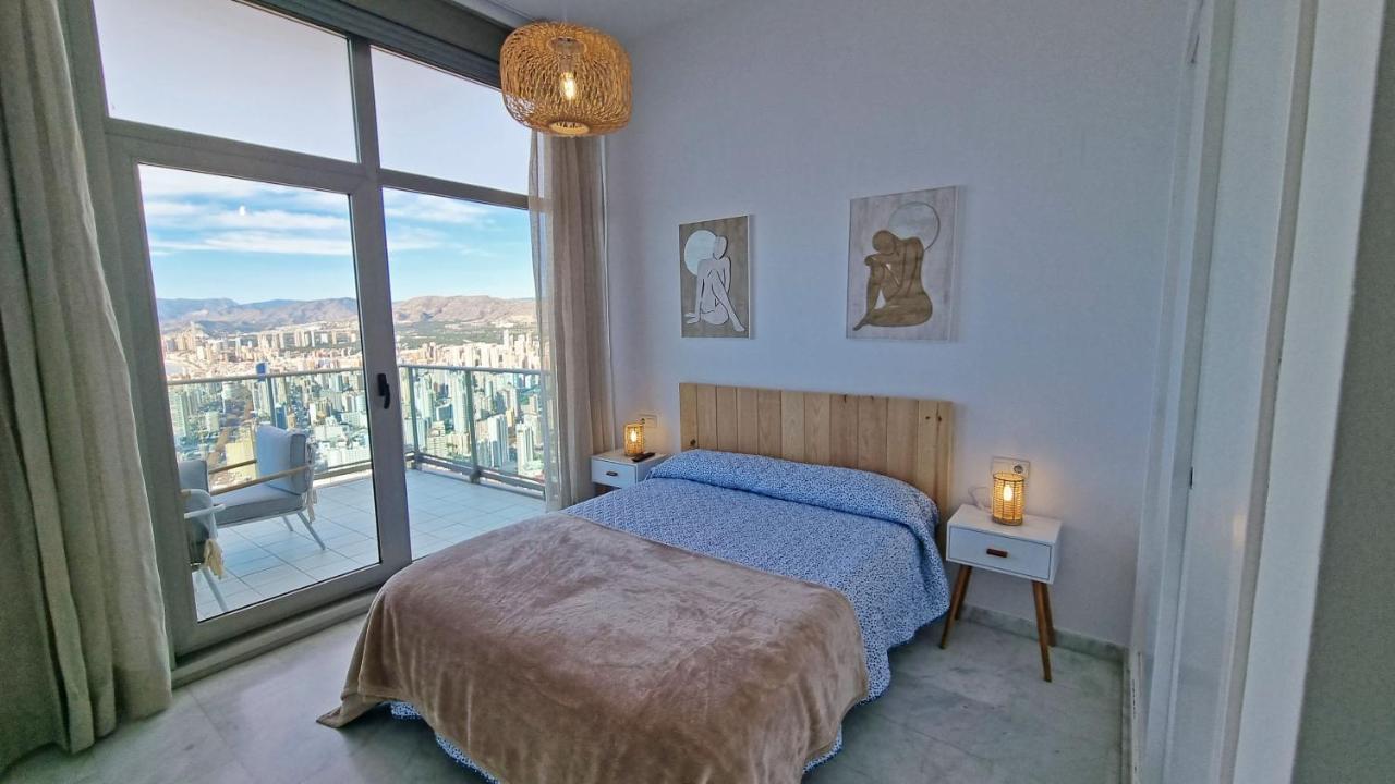 ベニドルムSkyline 41 Gran Lujo, Terraza Grande Y Vistas Al Mar - Planta 41アパートメント エクステリア 写真