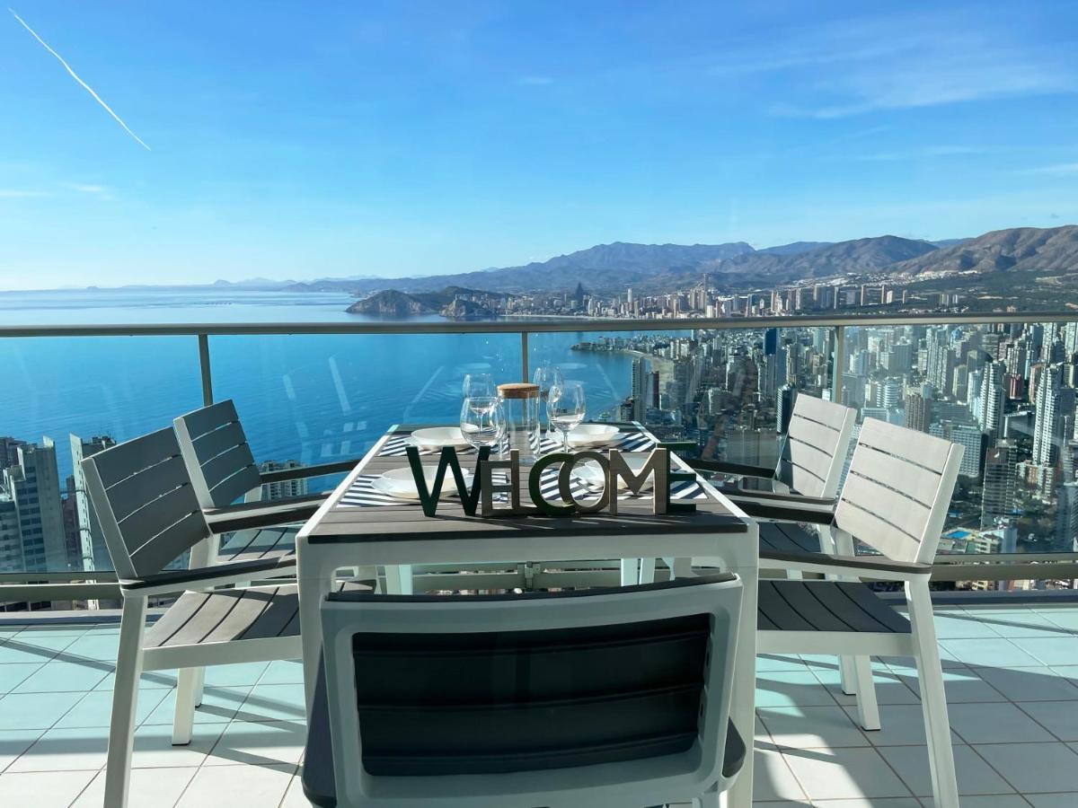 ベニドルムSkyline 41 Gran Lujo, Terraza Grande Y Vistas Al Mar - Planta 41アパートメント エクステリア 写真