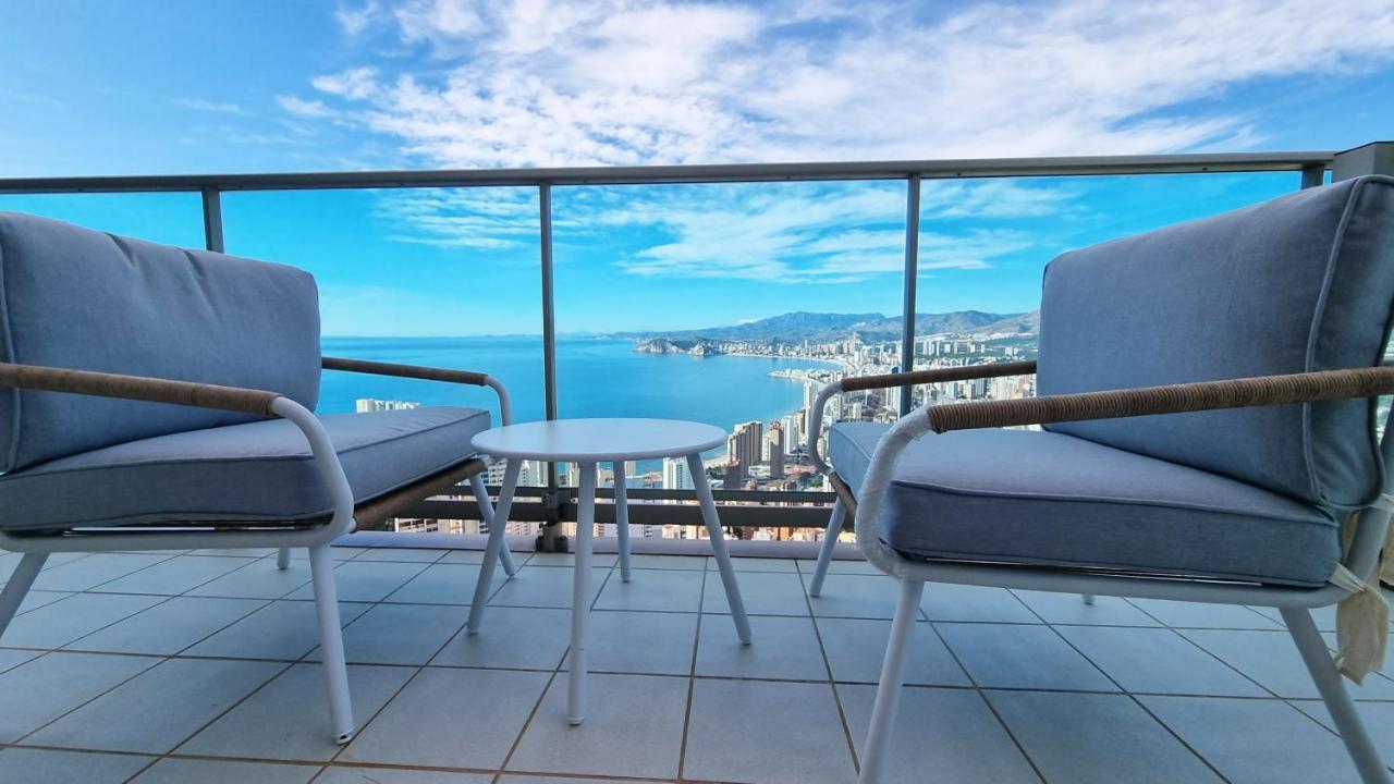 ベニドルムSkyline 41 Gran Lujo, Terraza Grande Y Vistas Al Mar - Planta 41アパートメント エクステリア 写真