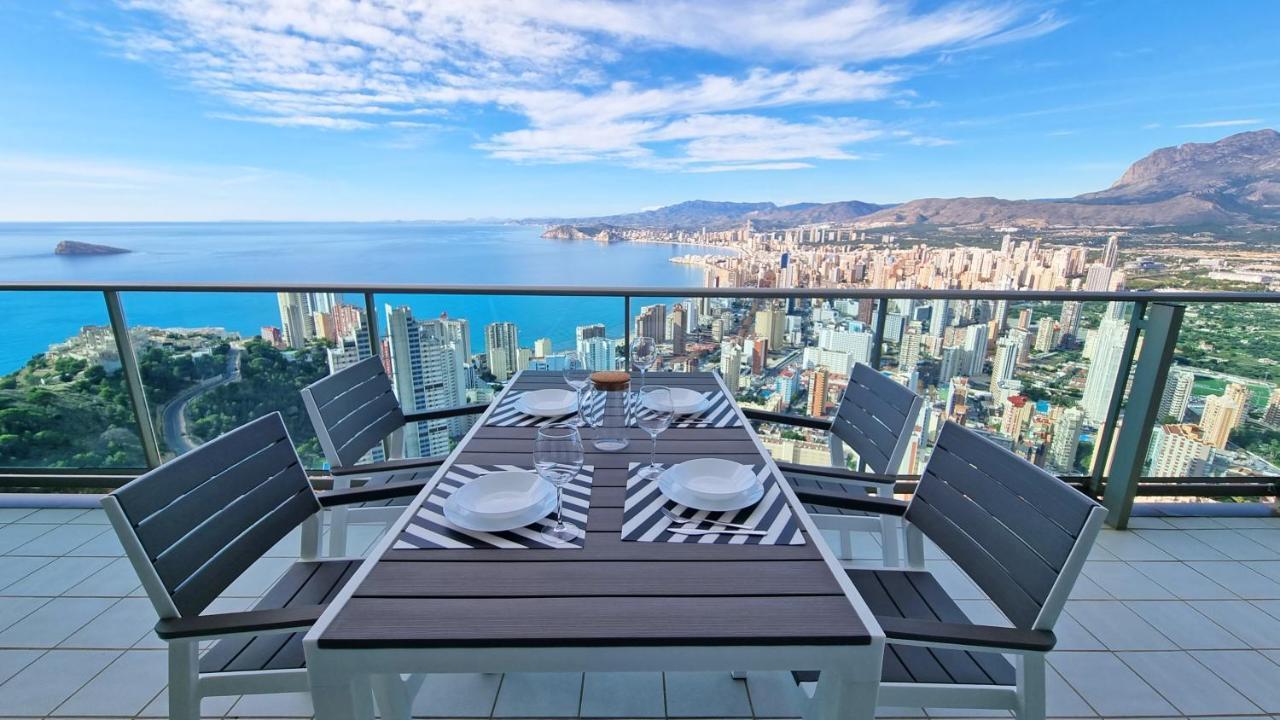 ベニドルムSkyline 41 Gran Lujo, Terraza Grande Y Vistas Al Mar - Planta 41アパートメント エクステリア 写真