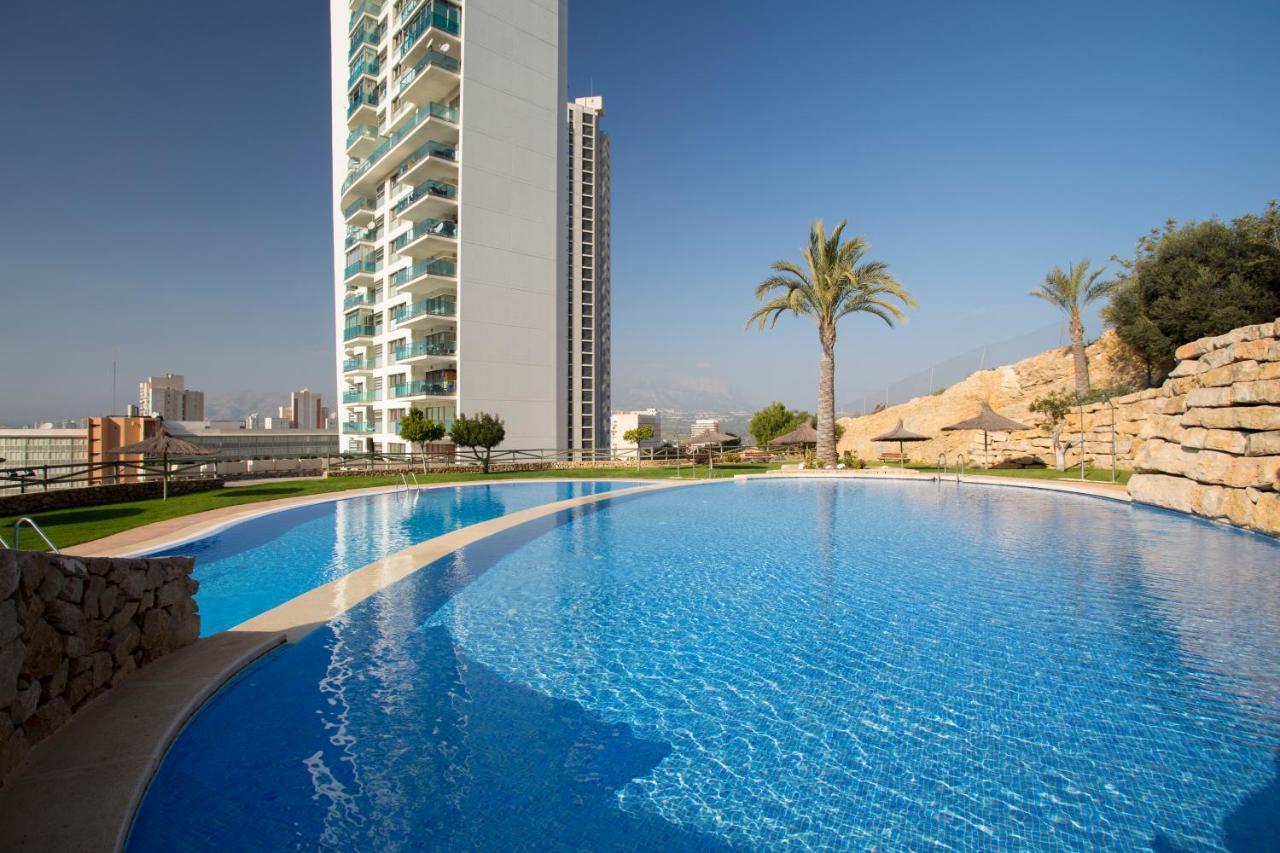 ベニドルムSkyline 41 Gran Lujo, Terraza Grande Y Vistas Al Mar - Planta 41アパートメント エクステリア 写真