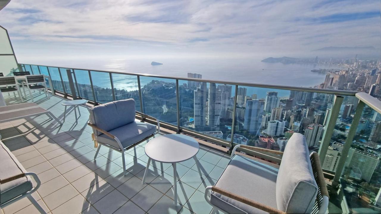 ベニドルムSkyline 41 Gran Lujo, Terraza Grande Y Vistas Al Mar - Planta 41アパートメント エクステリア 写真