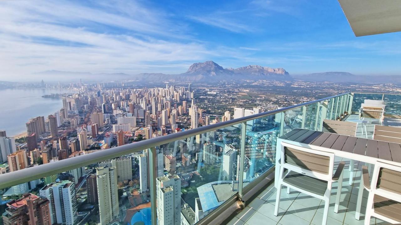 ベニドルムSkyline 41 Gran Lujo, Terraza Grande Y Vistas Al Mar - Planta 41アパートメント エクステリア 写真